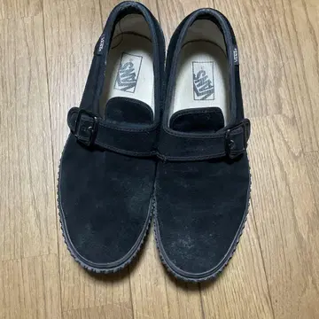 vans 몽크 스트랩 스니커즈 27cm creeper 블랙 통굽