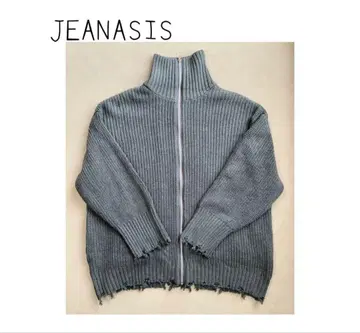 [ JEANASIS ] 5G 아제 크러쉬 ZIP 가디건