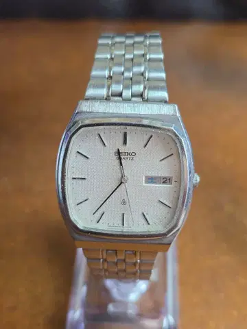 [ TM107 ] SEIKO 쿼츠 시계 실버