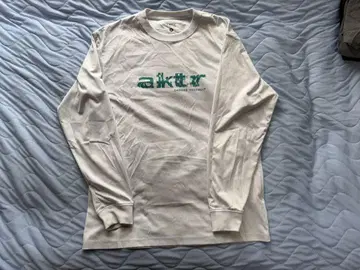 aktr 롱 슬리브 T셔츠 화이트