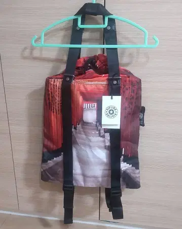 새상품 키플링 토리이 패턴 냅색