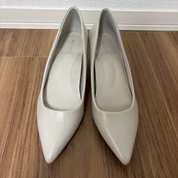RANDA 그레이 펌프스 25.5cm