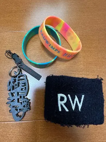 RADWIMPS 고무 밴드 리스트 밴드 키링