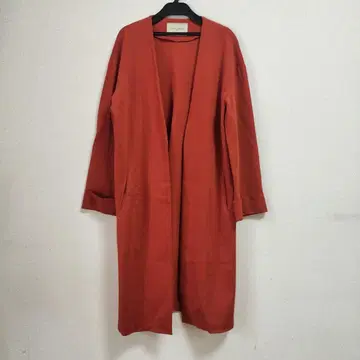 UNITED ARROWS 오렌지 롱 코트