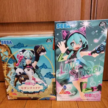 SEGA 하츠네 미쿠 피규어 세트 모던 차이나