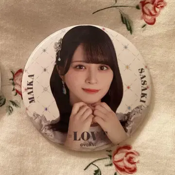 이코라부 사사키 마이카 보석 의상 캔뱃지