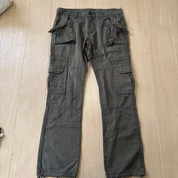 y2k 00s 90s 그런지 카고 팬츠 워크 팬츠 다크 브라운
