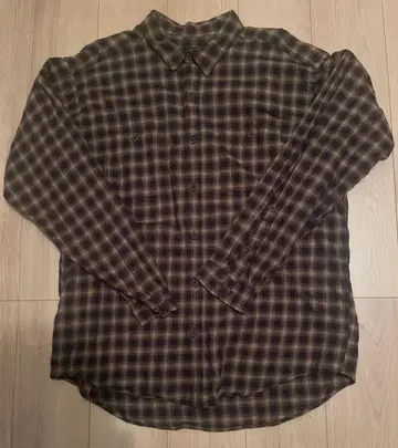 00s 파타고니아 옴브레 섀도우 체크 셔츠 모로코 제조