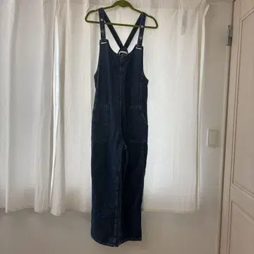 ZARA 다크 데님 살로펫 L 사이즈 오버롤