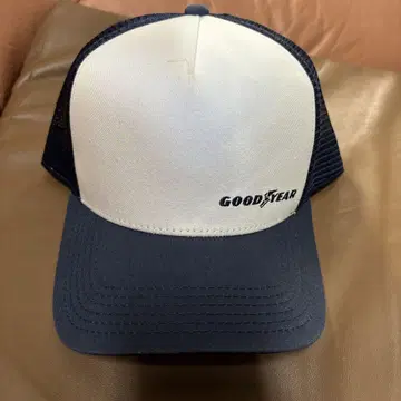 GOODYEAR 플랫 캡 메쉬 캡 네이비