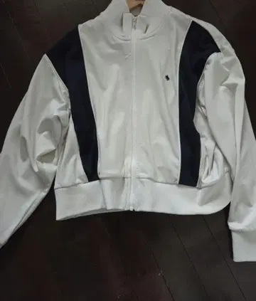 화이트 네이비 집업 자켓 Polo 폴로