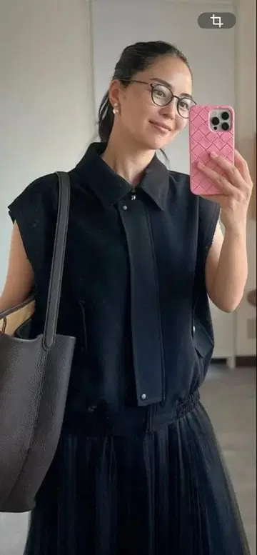 새상품급 ZARA 블랙 베스트 M-L