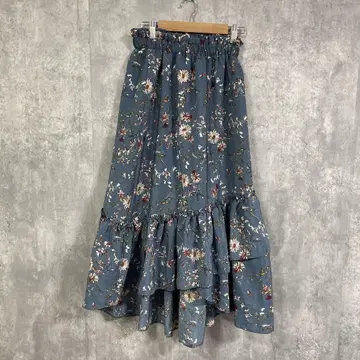 프로포션 바디 드레싱 헴라인 티어드 스커트 S