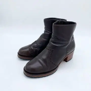 17888 CAMPER ANKLE BOOTS Twins 브라운 36