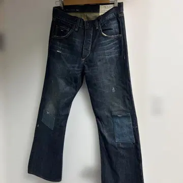 rag & bone 패치 스트레이트 데님