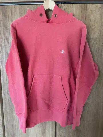 Champion 리버스 위브 적색 페이드