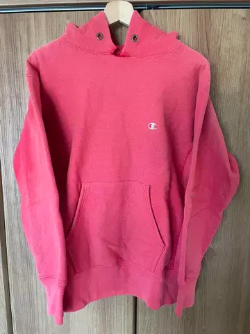 Champion 리버스 위브 적색 페이드