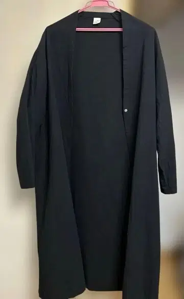 08Mab 08맵 롱 코트 겉옷 블랙 F