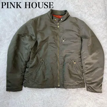 새상품급 PINK HOUSE 밀리터리 자켓 블루종 MA-1