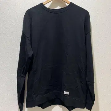 SILAS (사이러스) CREW SWEAT 크루넥 맨투맨 블랙