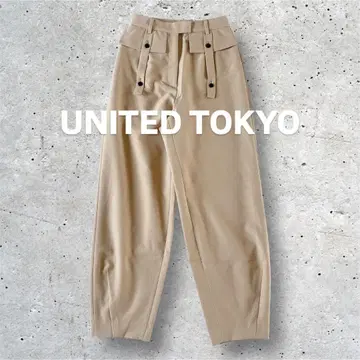 [ 새상품급 ] UNITED TOKYO 로우 그래비티 울리쉬 팬츠