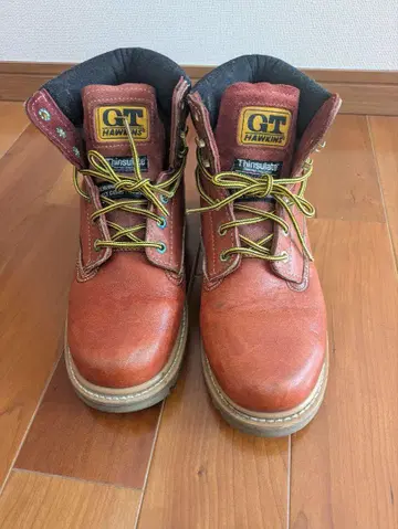 GT HAWKINS 워크 부츠 Thinsulate 사양 2 레드 브라운