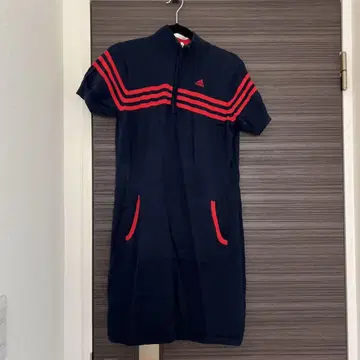 adidas 여성용 원피스 M 네이비/레드