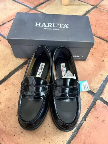 HARUTA 블랙 로퍼 사이즈 23.5