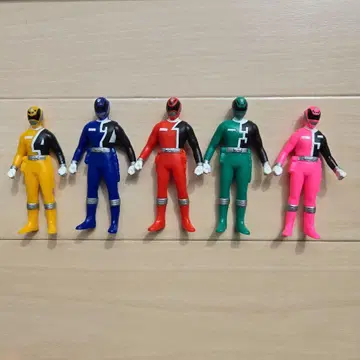 특수전대 데카레인저 피규어 세트