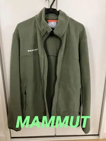 MAMMUT 플리스 자켓 동양인 핏