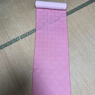 에도 코몬 핑크 부채꼴 디자인
