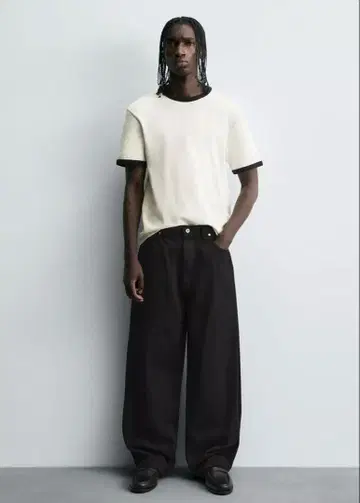 ZARA 벌룬 핏 청바지