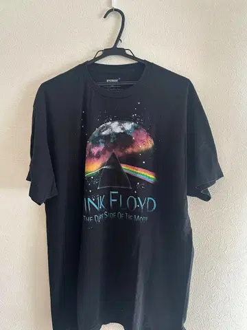 Pink Floyd 티셔츠 XL 다크 사이드 오브 더 문