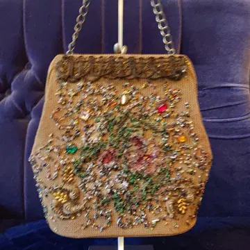 비딩, 미국 50, 60년대경 Bag, 귀한 브랜드 로고 부착