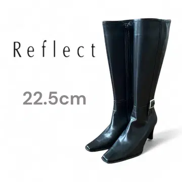 Reflect 리플렉트 벨트 롱 부츠 22.5 블랙