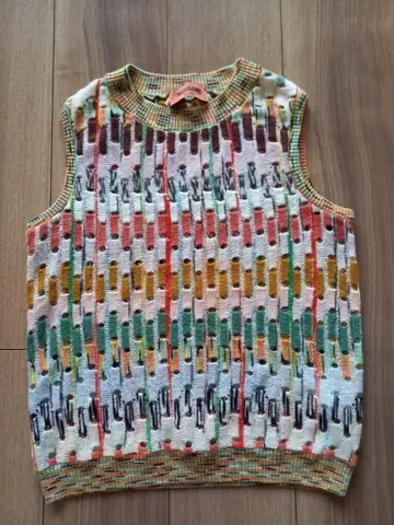 MISSONI 슬리브리스 니트 베스트