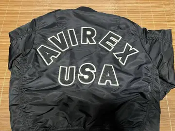 AVIREX MA-1 자켓 블랙