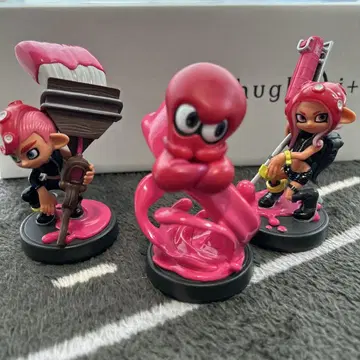 스프라툰 amiibo 문어걸, 문어보이, 문어 세트
