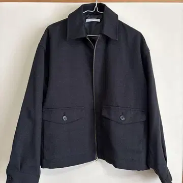UNITED ARROWS 블랙 트위드풍 자켓 여성용 M 사이즈