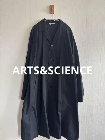 아츠앤사이언스 Back line coat 새상품급
