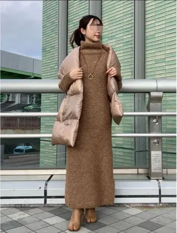 플라주 알파카 원피스 36