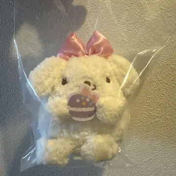 산리오 복권 폼폼푸딩 마카롱 마스코트 봉제 인형
