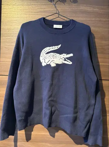 [ LACOSTE ] 라코스테 네이비 니트 사이즈 40