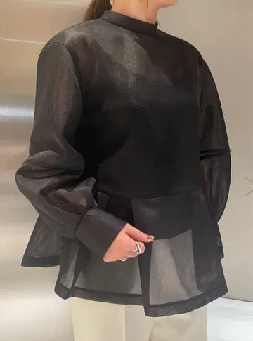 25SS 시어 메쉬 러셀 티셔츠