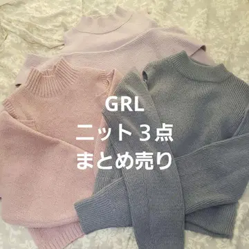 [ GRL ] 니트 3점 묶음 판매