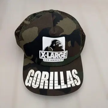 XLARGE 카모플라쥬 레어 캡