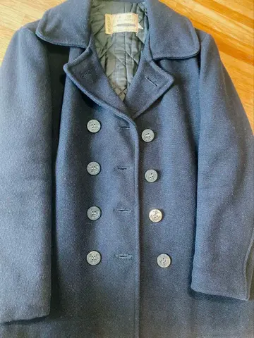 SCHOTT US740N 피 코트 아메카지 미군 빈티지 60s~70s