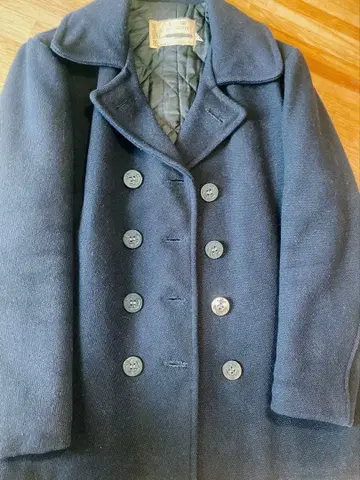 SCHOTT US740N 피 코트 아메카지 미군 빈티지 60s~70s