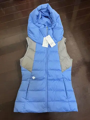 DESCENTE 골프 다운 베스트 여성용 M 사이즈 파랑