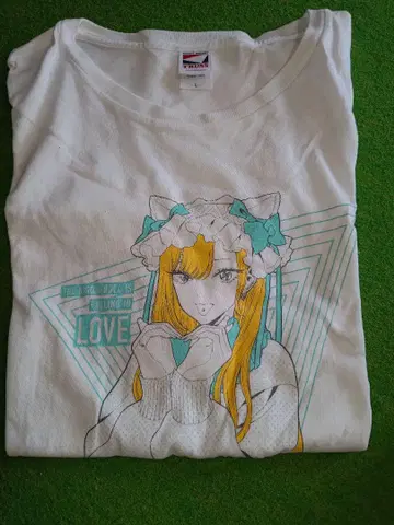 키타가와 마린 T셔츠 블루 키티